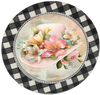 ROUND Digital Graphic Design EASTER BONNET Sublimation PNG SVG Country Farmhouse Home Decor Sign Holiday Decor Wall Art Decor Wreath Design Gift Crafters Delight - JAMsCraftCloset