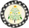 ROUND Digital Graphic Design ROCKIN AROUND THE CHRISTMAS TREE Wedding Gift First Home Holid Decor  Sublimation PNG SVG Country Farmhouse Home Decor Sign Wall Art Decor Wreath Design Gift Crafters Delight - JAMsCraftCloset