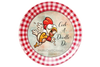 ROUND Digital Graphic Design COCK-A-DOODLE-DO 1 Sublimation PNG SVG Lake House Sign Farmhouse Country Home Cabin KITCHEN Wall Art Decor Wreath Design Charger Plates Gift Idea Crafters Delight HAPPY CRAFTING {{ JAMsCraftCloset }}