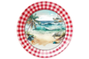 ROUND Digital Graphic Design BEACH SCENE 1 Sublimation PNG SVG Beach House Sign KITCHEN Wall Art Decor Wreath Design Gift Crafters Delight HAPPY CRAFTING {{ JAMsCraftCloset }}