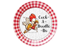 ROUND Digital Graphic Design COCK-A-DOODLE-DO 2 Sublimation PNG SVG Lake House Sign Farmhouse Country Home Cabin KITCHEN Wall Art Decor Wreath Design Charger Plates Gift Idea Crafters Delight HAPPY CRAFTING {{ JAMsCraftCloset }}