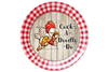 ROUND Digital Graphic Design COCK-A-DOODLE-DO 3 Sublimation PNG SVG Lake House Sign Farmhouse Country Home Cabin KITCHEN Wall Art Decor Wreath Design Charger Plates Gift Idea Crafters Delight HAPPY CRAFTING {{ JAMsCraftCloset }}