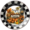 ROUND Digital Graphic Design FOREVER THANKFUL Sublimation PNG SVG Lake House Sign Farmhouse Country Home Cabin KITCHEN Wall Art Decor Wreath Design Gift Crafters Delight HAPPY CRAFTING {{ JAMsCraftCloset }}
