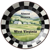 ROUND Digital Graphic Design ALMOST HEAVEN WEST VIRGINIA Sublimation PNG SVG Lake House Sign Farmhouse Country Home Cabin KITCHEN Wall Art Decor Wreath Design Gift Crafters Delight HAPPY CRAFTING {{ JAMsCraftCloset }}