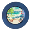 ROUND Digital Graphic Design BEACH SCENE 3 Sublimation PNG SVG Beach House Sign KITCHEN Wall Art Decor Wreath Design Gift Crafters Delight HAPPY CRAFTING {{ JAMsCraftCloset }}