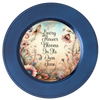 ROUND Digital Graphic Design EVERY FLOWER BLOOMS AT ITS OWN TIME Floral Wedding Gift First Home Sublimation Decoupage PNG SVG Country Farmhouse Home Decor Wall Art Shelf Sitter Gift Crafters Delight - JAMsCraftCloset