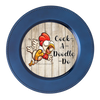 ROUND Digital Graphic Design COCK-A-DOODLE-DO 3 Sublimation PNG SVG Lake House Sign Farmhouse Country Home Cabin KITCHEN Wall Art Decor Wreath Design Charger Plates Gift Idea Crafters Delight HAPPY CRAFTING {{ JAMsCraftCloset }}