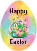 EASTER EGG 4 - HAPPY EASTER Digital Graphic Design SVG-PNG-JPEG Download Holiday Decor Wall Art Home Decor Sublimation Design Crafters Delight {{ JAMsCraftCloset }}