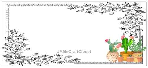 FRAME 16 Borders and Frames PNG Clipart Unique One Of A Kind Page Elegant Artistic Floral Country Colorful Decorative Borders Graphic Designs Crafters Delight - Digital Graphic Designs - JAMsCraftCloset