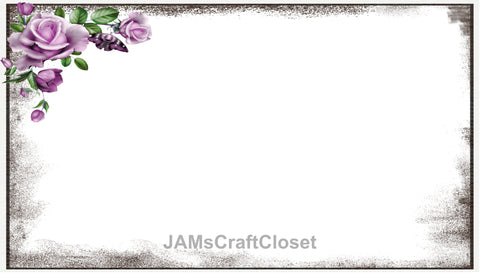 FRAME 58 Borders and Frames PNG Clipart Unique One Of A Kind Page Elegant Artistic Floral Country Colorful Decorative Borders Graphic Designs Crafters Delight - Digital Graphic Designs - JAMsCraftCloset