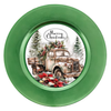 ROUND Digital Graphic Design  MERRY CHRISTMAS OLD TRUCK - CHRISTMAS DESIGN PNG-JPEG-PDF-SVG-Decoupage-Sublimation Design Graphic Country Farmhouse Home Decor HOLIDAY Decor Gift Crafters Delight - JAMsCraftCloset