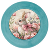 ROUND Digital Graphic Design EASTER BUNNY PINK BOW Sublimation PNG SVG Country Farmhouse Home Decor Sign Holiday Decor Wall Art Decor Wreath Design Gift Crafters Delight - JAMsCraftCloset