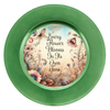 ROUND Digital Graphic Design EVERY FLOWER BLOOMS AT ITS OWN TIME Floral Wedding Gift First Home Sublimation Decoupage PNG SVG Country Farmhouse Home Decor Wall Art Shelf Sitter Gift Crafters Delight - JAMsCraftCloset