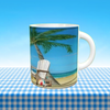MUG Coffee Full Wrap Sublimation Funny Digital Graphic Design Download YOUR ONLY WORRY IS THE TIDE GOING TO REACH YOUR CHAIR SVG-PNG Crafters Delight {{ JAMsCraftCloset }}