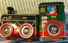 Tin Vintage Tin Box Company Design Santa's Railroad HO HO HO Delivery Train Truck Collectible Gift Idea {{ JAMsCraftCloset }}