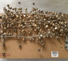 Garland Bells Holiday Christmas Decorations 6 feet Gold and Silver Bells Crate and Barrel {{ JAMsCraftCloset }}