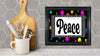MUG Coffee Full Wrap Sublimation Digital Graphic Design Download PEACE 1 SVG-PNG Kitchen Decor Gift Crafters Delight {{ JAMsCraftCloset }}
