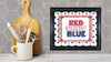 TUMBLER Full Wrap Sublimation Digital Graphic Design PATRIOTIC DESIGNS FROM BUNDLE 3 Download RED WHITE BLUE SVG-PNG Patio Porch Decor Gift Picnic Crafters Delight {{ JAMsCraftCloset }}