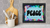MUG Coffee Full Wrap Sublimation Digital Graphic Design Download PEACE 3 SVG-PNG Kitchen Decor Gift Crafters Delight {{ JAMsCraftCloset }}