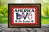 TUMBLER Full Wrap Sublimation Digital Graphic Design PATRIOTIC DESIGNS FROM BUNDLE 4 Download AMERICA LOVE IT OR LEAVE IT SVG-PNG Patio Porch Decor Gift Picnic Crafters Delight {{ JAMsCraftCloset }}