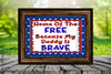 TUMBLER Full Wrap Sublimation Digital Graphic Design PATRIOTIC DESIGNS FROM BUNDLE 2 Download HOME OF THE FREE SVG-PNG Patio Porch Decor Gift Picnic Crafters Delight {{ JAMsCraftCloset }}