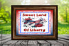 TUMBLER Full Wrap Sublimation Digital Graphic Design PATRIOTIC DESIGNS FROM BUNDLE 3 Download SWEET LAND OF LIBERTY SVG-PNG Patio Porch Decor Gift Picnic Crafters Delight {{ JAMsCraftCloset }}