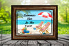 TUMBLER Full Wrap Sublimation Digital Graphic Design Download SUMMER FUN IN THE SUN SVG-PNG Kitchen Patio Porch Decor Gift Picnic Crafters Delight {{ JAMsCraftCloset }}