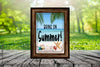 TUMBLER Full Wrap Sublimation Digital Graphic Design Download BRING ON SUMMER SVG-PNG Kitchen Patio Porch Decor Gift Picnic Crafters Delight {{ JAMsCraftCloset }}