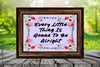 TUMBLER Full Wrap Sublimation Digital Graphic Design Download EVERY LITTLE THING IS GOING TO BE ALRIGHT SVG-PNG Faith Kitchen Patio Porch Decor Gift Picnic Crafters Delight {{ JAMsCraftCloset }}