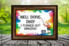 TUMBLER Full Wrap Sublimation Digital Graphic Design DAD and GRANDPA DESIGNS FROM BUNDLE 1 Download WELL DONE DAD...I TURNED OUT AMAZING - GIRL SVG-PNG Home Decor Gift Fathers Day Crafters Delight {{ JAMsCraftCloset }}