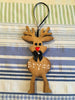 Christmas Personalized Ornament Handmade REINDEER Wooden Holiday Tree Decoration Gift Crafters Delight {{ JAMsCraftCloset }}