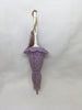  Vintage 1970s AVON Purple Plastic Parasol-Umbrella-Diffuser-Sachet-Pomander Scent Tassel-Used - Collectible - Gift for the Vintage Collector