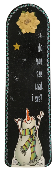 FAN BLADE Wall Art Chalkboard DO YOU SEE WHAT I SEE Upcycled Repurposed Ceiling Fan Blade Wall Art Hand Painted Christmas Holiday Decor Handmade Home Decor Unique Gift {{ JAMsCraftCloset }}