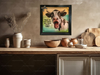 Wood Wall Art Plaque WHAT DO YOU MEAN YOU NEED MORE MILK Funny Cow Square Decoupaged Kitchen Home Decor Gift Idea Positive Saying - JAMsCraftCloset