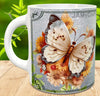 MUG Coffee Full Wrap Sublimation Digital Graphic Design Download ENJOY THE LITTLE THINGS IN LIFE SVG-PNG Kitchen Home Decor Gift Crafters Delight {{ JAMsCraftCloset }}