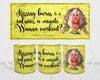 MUG Coffee Full Wrap Sublimation Funny Digital Graphic Design Download KISSING BURNS 6.4 CALORIES SVG-PNG Crafters Delight {{ JAMsCraftCloset }}