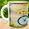 MUG Coffee Full Wrap Sublimation Digital Graphic Design Download SUNFLOWER 4 SVG-PNG Crafters Delight {{ JAMsCraftCloset }}