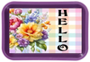 SQUARE Digital Graphic Design SPRING FLORAL - HELLO Sublimation PNG SVG Lake House Sign Farmhouse Country Home Cabin KITCHEN Wall Art Decor Wreath Design Gift Crafters Delight HAPPY CRAFTING - JAMsCraftCloset