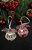 Personalized Holiday Christmas METAL JINGLE BELL Ornaments Tree and Gifts Handmade Gift Stocking Stuffer Crafters Delight {{ JAMsCraftCloset }}