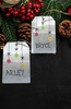 BUTTON ORNAMENTS Galvanized Tin Metal Christmas Tree Ornament Gift Handmade Holiday Decor Unique Personalized Ornament Stocking Stuffer {{ JAMsCraftCloset }}