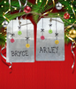 BUTTON ORNAMENTS Galvanized Tin Metal Christmas Tree Ornament Gift Handmade Holiday Decor Unique Personalized Ornament Stocking Stuffer {{ JAMsCraftCloset }}