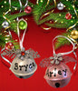 Personalized Holiday Christmas METAL JINGLE BELL Ornaments Tree and Gifts Handmade Gift Stocking Stuffer Crafters Delight {{ JAMsCraftCloset }}