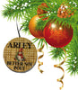 Christmas Personalized Ornament Handmade BETTER NOT POUT Large Round Wooden Sublimation Large Holiday Tree Decoration GIFT Crafters Delight {{ JAMsCraftCloset }}
