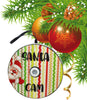 Christmas Ornament Handmade Large Wooden SANTA CAM 1 Sublimation Holiday Tree Decoration Crafters Delight {{ JAMsCraftCloset }}
