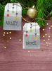 BUTTON ORNAMENTS Galvanized Tin Metal Christmas Tree Ornament Gift Handmade Holiday Decor Unique Personalized Ornament Stocking Stuffer {{ JAMsCraftCloset }}