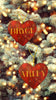 Christmas Personalized Ornament Handmade NAME ON HEART RED GOLD BLING Large HEART SHAPED Wooden Sublimation Large Holiday Tree Decoration GIFT Crafters Delight {{ JAMsCraftCloset }}