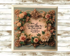 Wood Wall Art Plaque TOGETHER THEY BUILT A LIFE THEY LOVED Square Decoupaged Home Decor Gift Idea Positive Saying Wedding Gift - JAMsCraftCloset