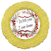 ROUND Digital Graphic Design WITH YOU I AM HOME Floral Wedding Gift First Home Sublimation Decoupage PNG SVG Country Farmhouse Home Decor Wall Art Shelf Sitter Gift Crafters Delight - JAMsCraftCloset