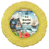 ROUND Digital Graphic Design LIFE IS A BEAUTIFUL STRUGGLE Beach Theme Sublimation PNG SVG Country Farmhouse Home Decor Sign Wall Art Decor Wreath Design Gift Crafters Delight - JAMsCraftCloset