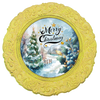ROUND Digital Graphic Design  WINTER BLUE SCENE- MERRY CHRISTMAS - CHRISTMAS DESIGN PNG-JPEG-PDF-SVG-Decoupage-Sublimation Design Graphic Country Farmhouse Home Decor HOLIDAY Decor Gift Crafters Delight - JAMsCraftCloset